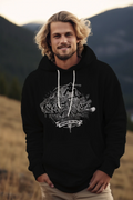 Skatekingz Black And White Hoodie For Skateboarders And Streetwear Fans