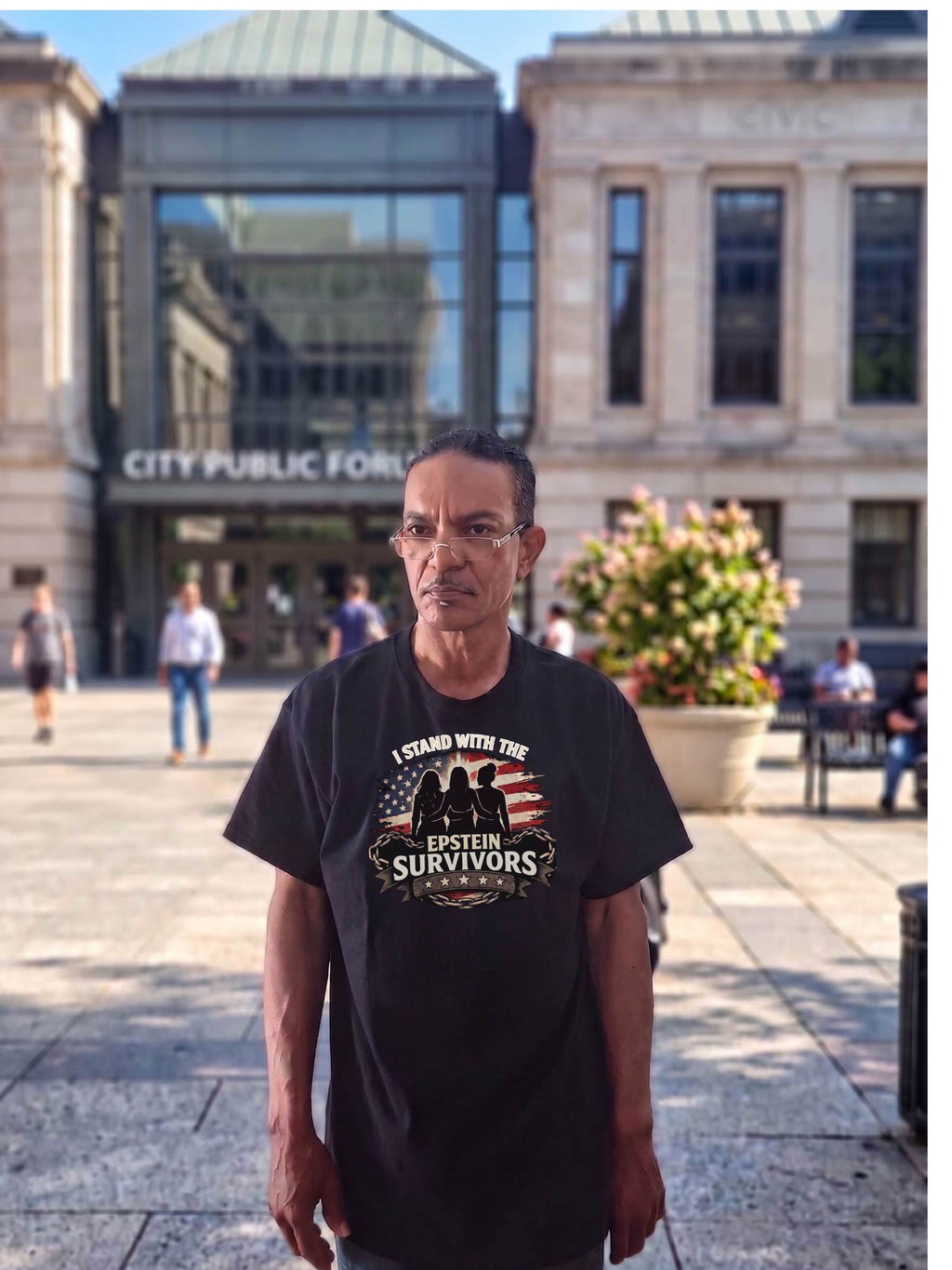 I Stand With Epstein Survivors Shirt Justice And Accountability Tee
