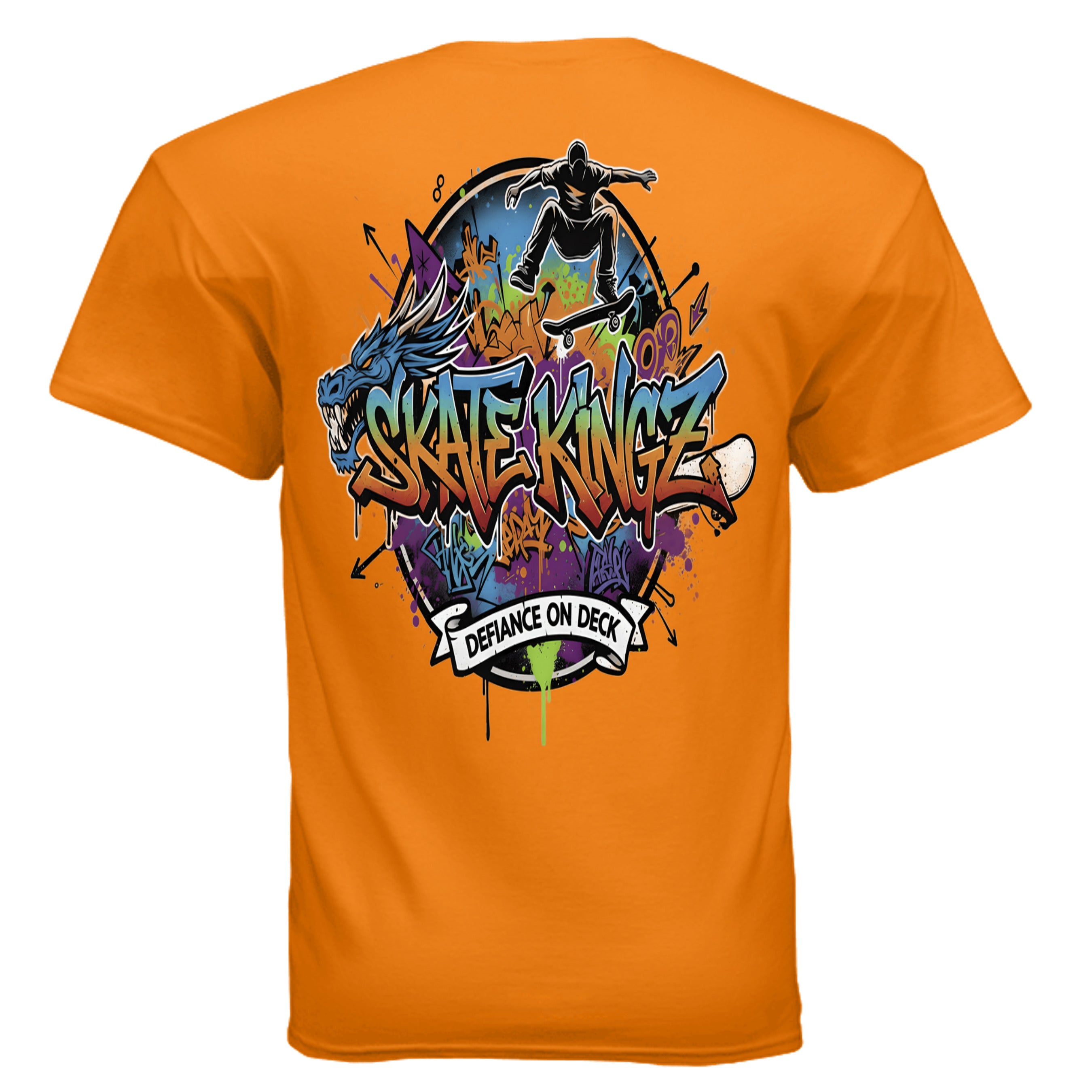 SAFETY ORANGE - G200 - BACK