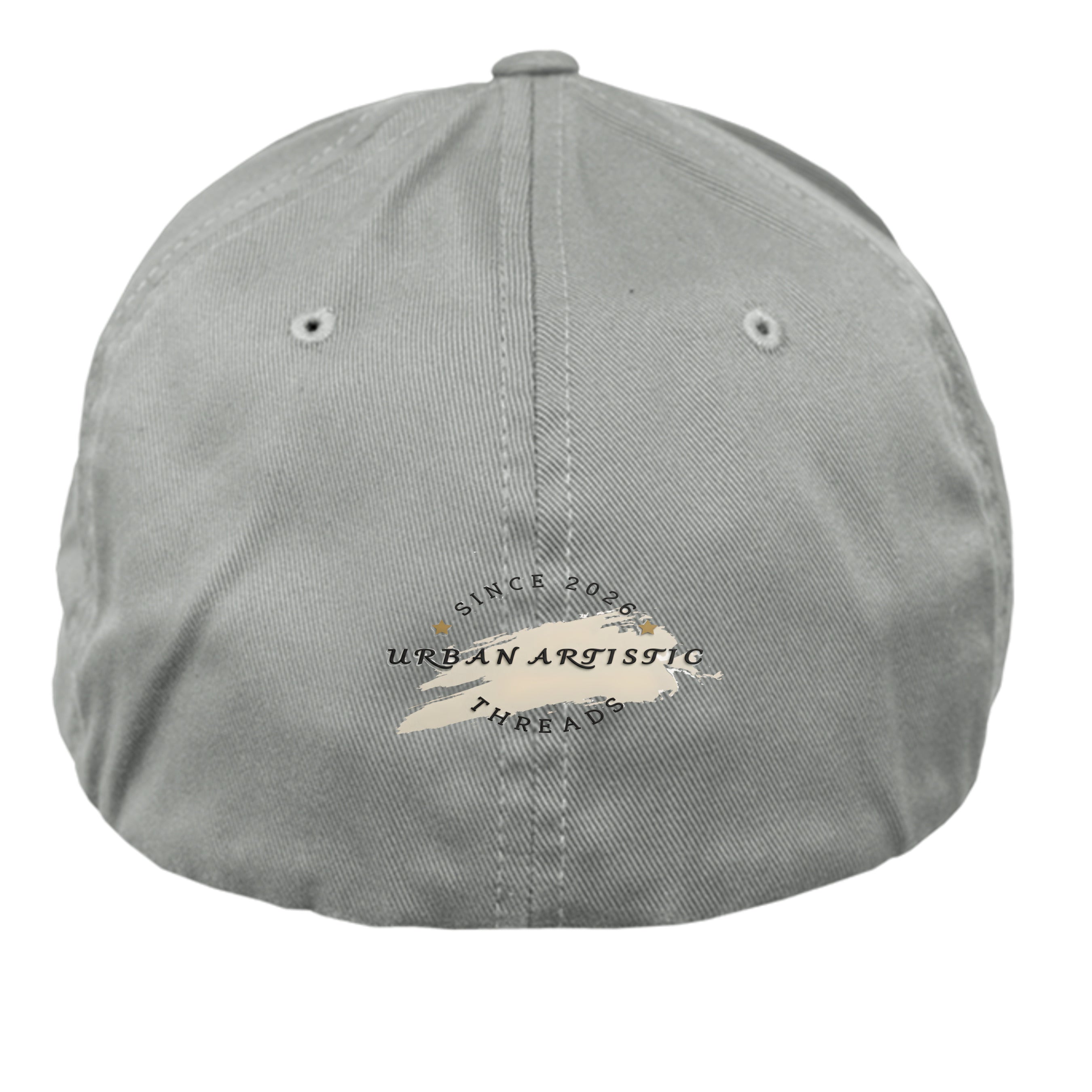 Prison Reform Hat in black text on Wooly Yupoong 6277 six-panel fitted cap, durable everyday activism wear.