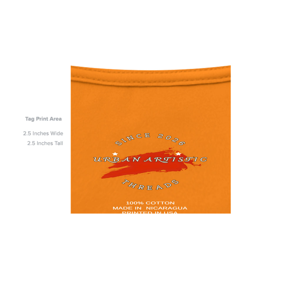 Blooms Of Resilience Epstein Survivor Graphic Long Sleeve Shirt packaging in orange with Urban Artistic Threads.