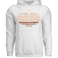 I'M AN UNPAID PROTESTER graphic on a white hoodie with Dissent is Duty and Freedom of Speech text