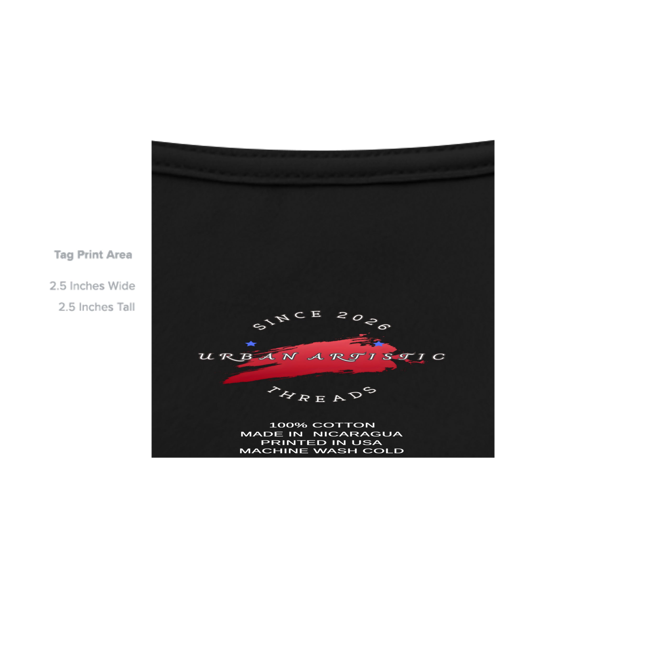 Black 100% cotton tee with I Stand With Epstein Survivors for justice and accountability.