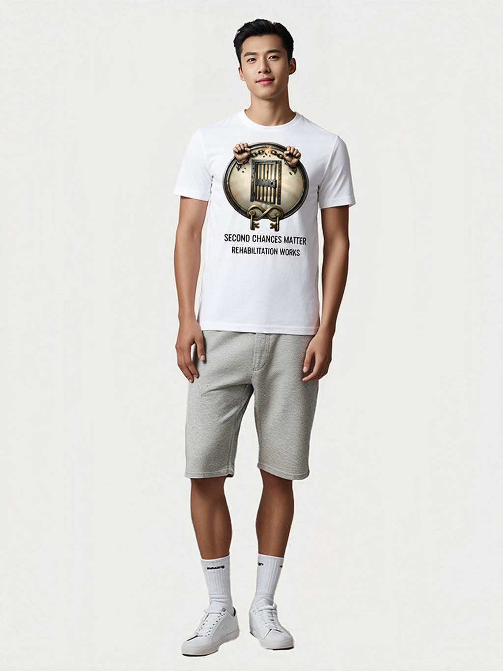 Rehabilitation Works Graphic Tee Second Chances Matter Unisex Shirt