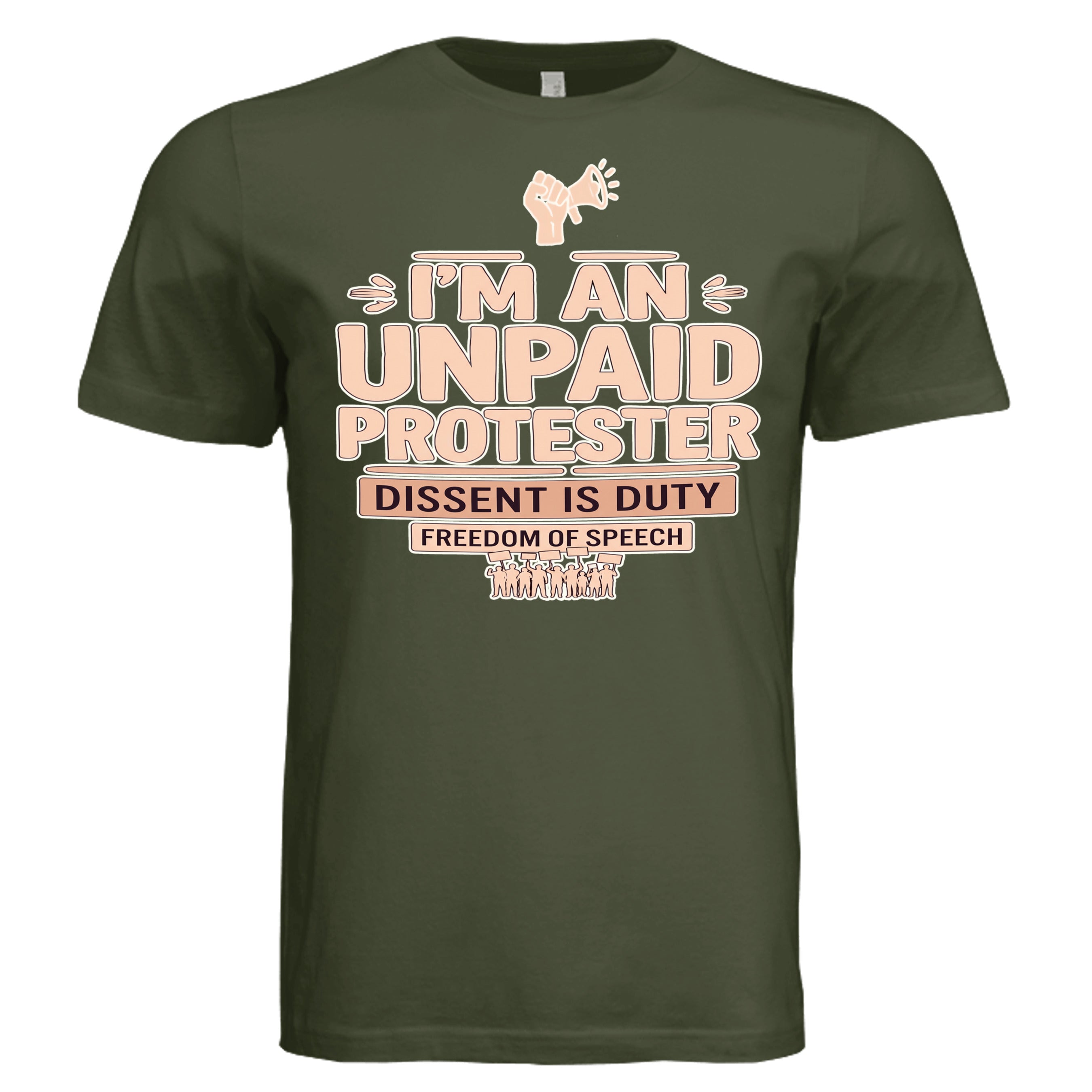 Military Green - 3001C - FRONT