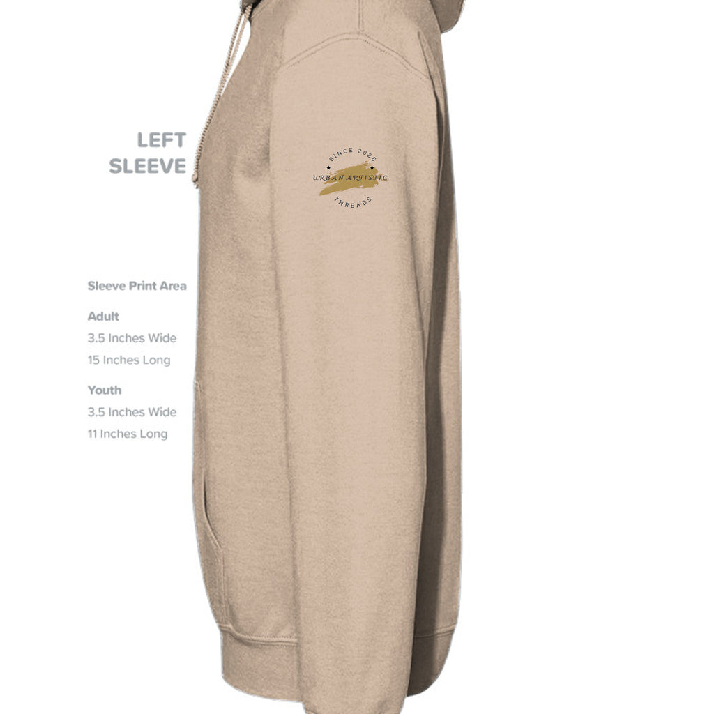 Second Chances Matter White Hoodie promotes prison reform, everyday comfort and hope.
