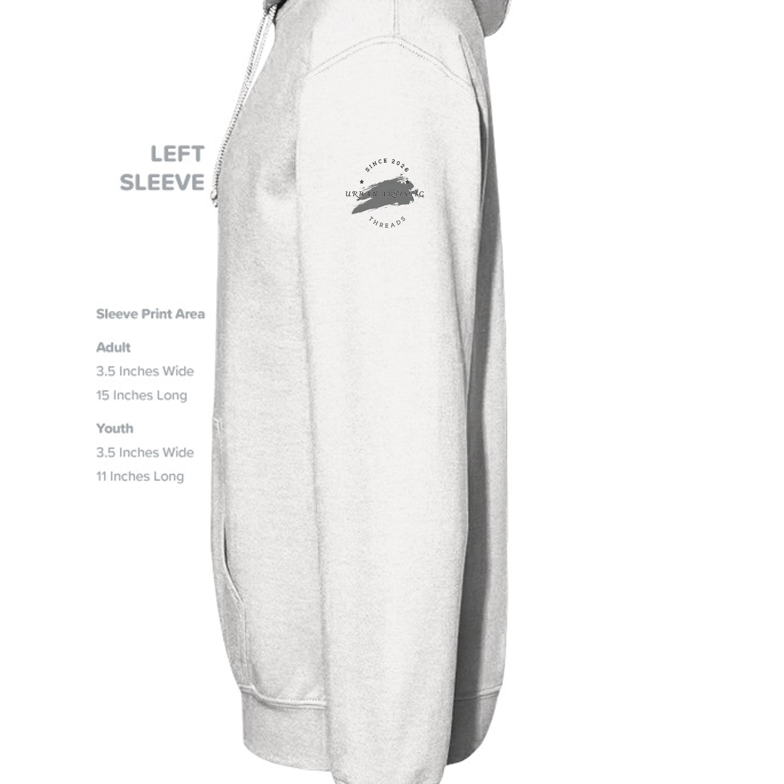 Skatekingz black and white hoodie with bold two-tone design for skateboarders and streetwear fans.