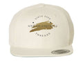 Urban Artistic Threads Premium Snapback Hat with signature front emblem on the Yupoong 6089M silhouette.